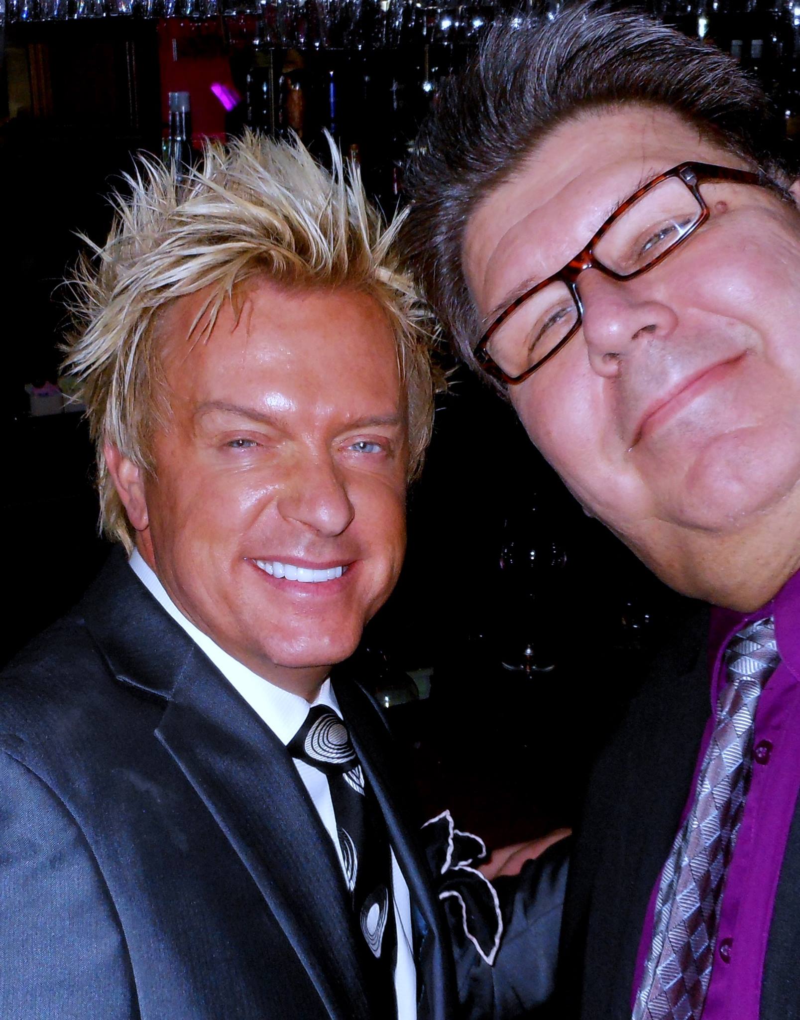 Video Dave Bancroft with Las Vegas entertainer Zowie Bowie in Las Vegas