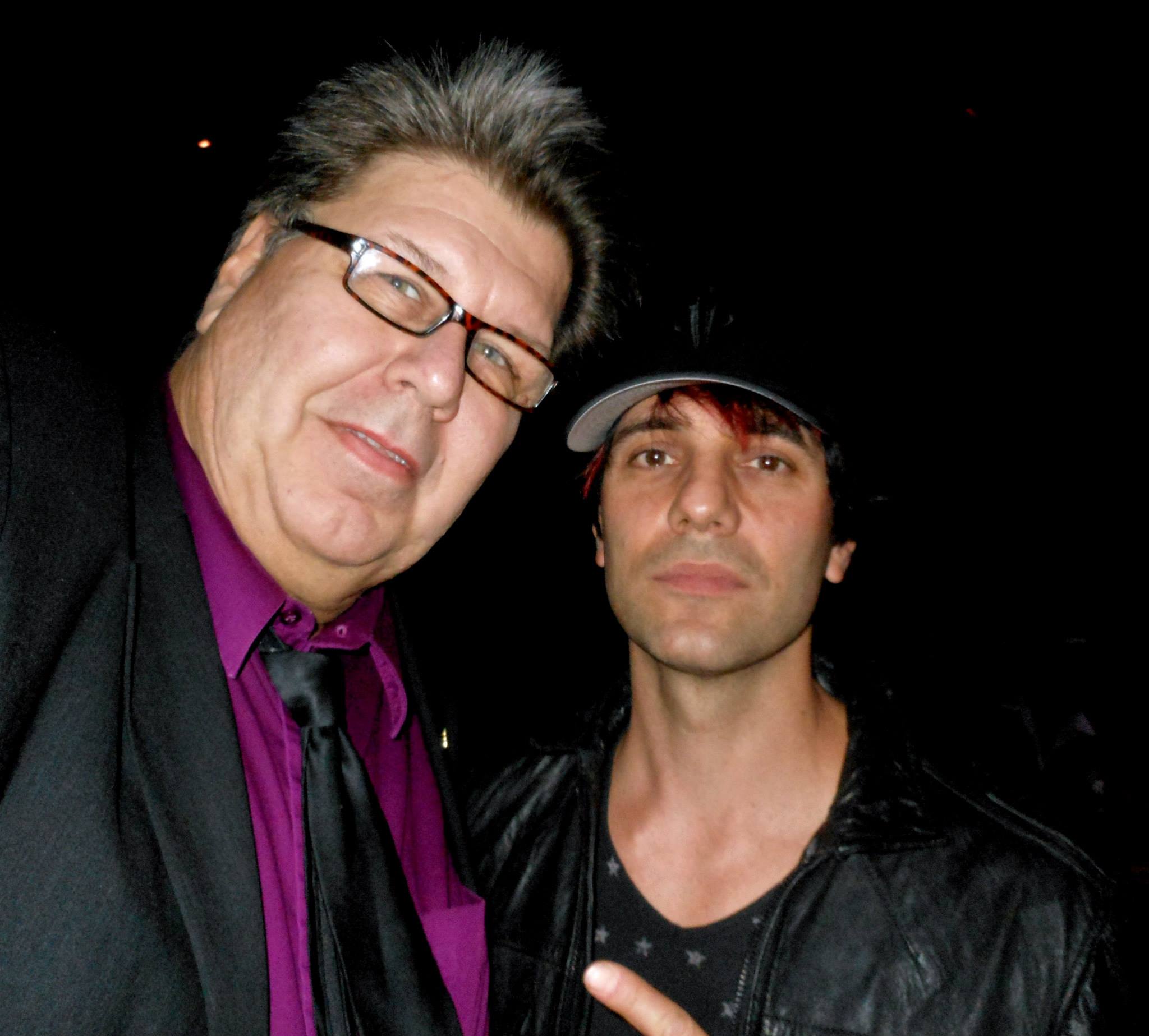 Video Dave Bancroft with magician Criss Angel in Las Vegas