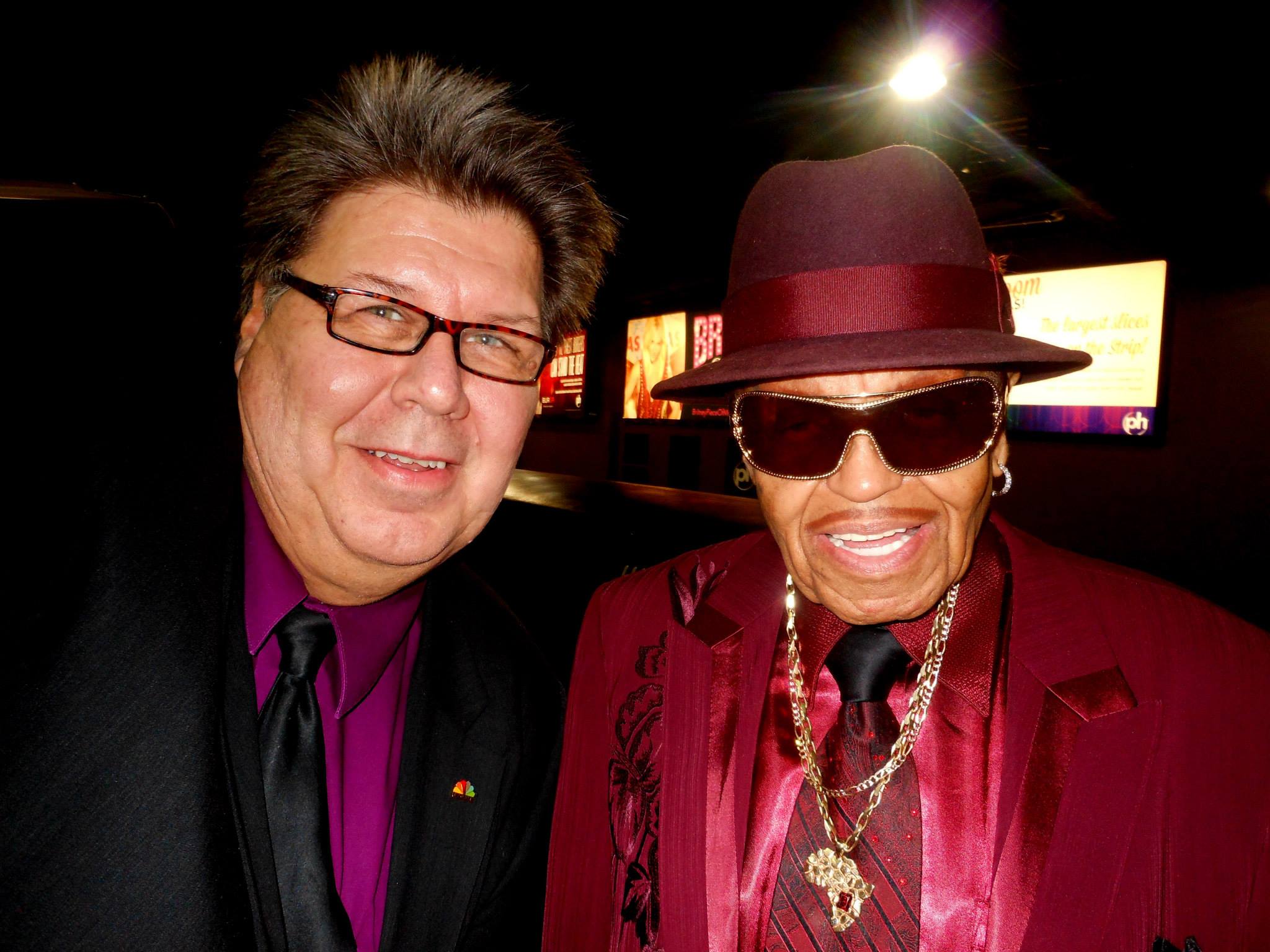 Video Dave Bancroft with Jackson family patriarch Joe Jackson in Las Vegas